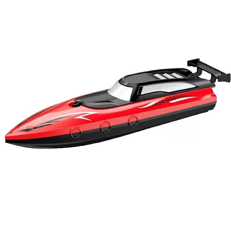 "Electric Double Propeller RC Speedboat – Rechargeable Water Racing Toy"