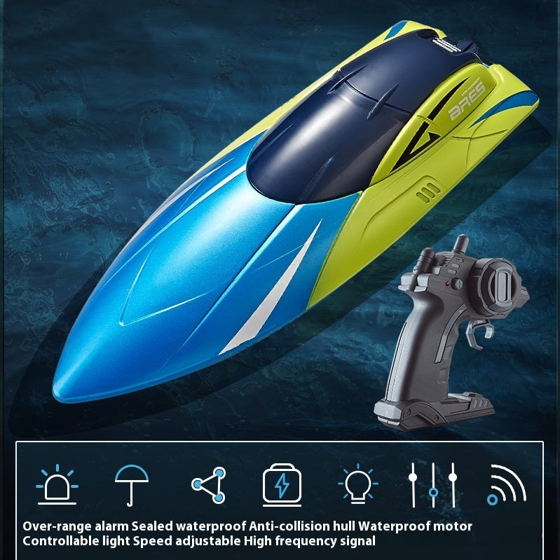 "High-Speed Rechargeable Speedboat – Electric Ship Model Toy"