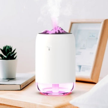 "AquaMist Glow – Mini USB Atomizer & Home Humidifier"