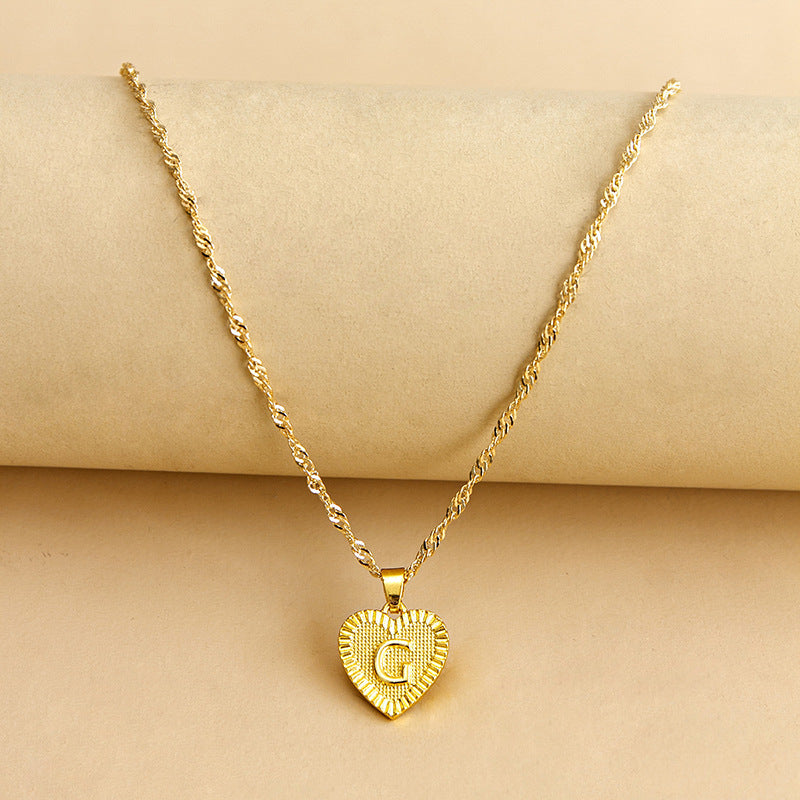 "26 English Initial Letter Pendant Necklaces for Women – Personalized Elegance for Every Style"