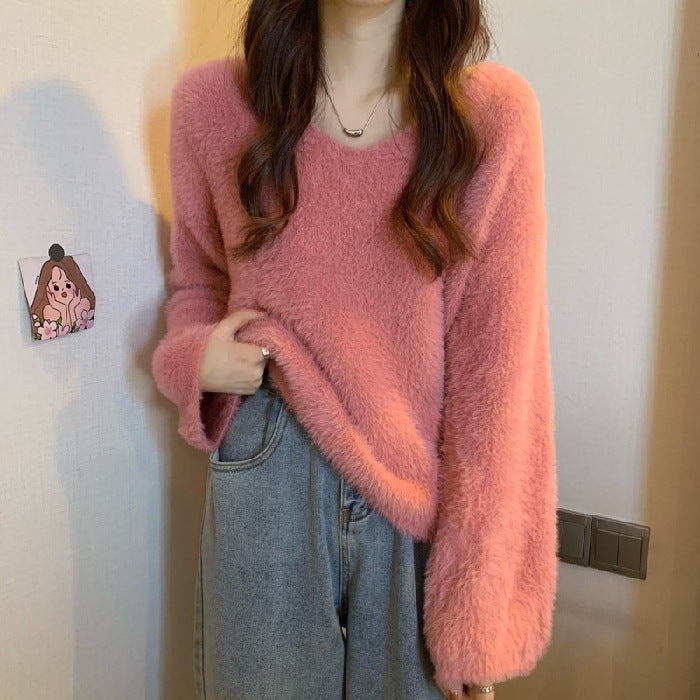 "Sweet Fashion Loose Fit Cool Knitwear for Women – Cozy and Stylish"