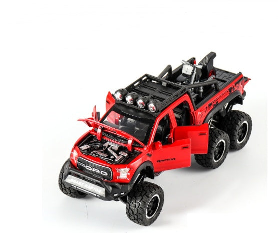 "Raptor Model Pickup Truck – Realistic Simulation SUV Toy Car for Kids"