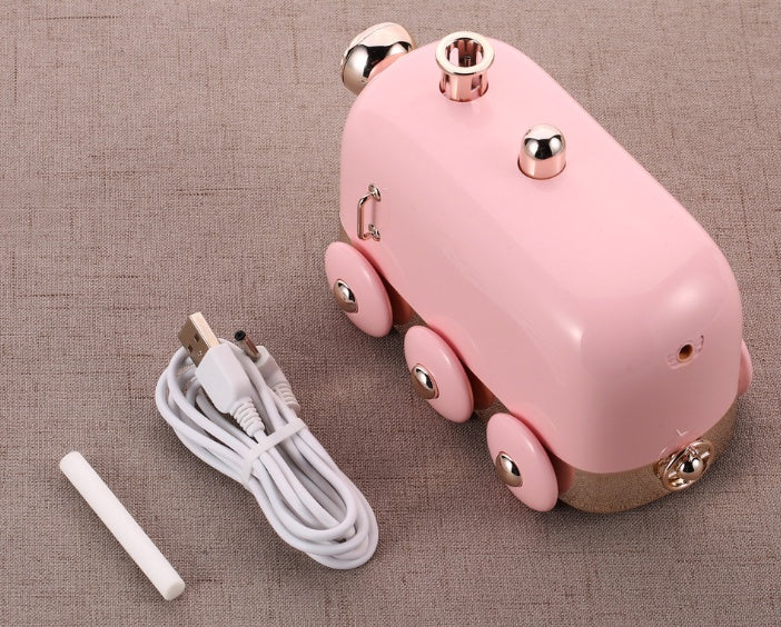 "Ultrasonic Humidifier Retro Mini Train USB Aroma Air Diffuser"