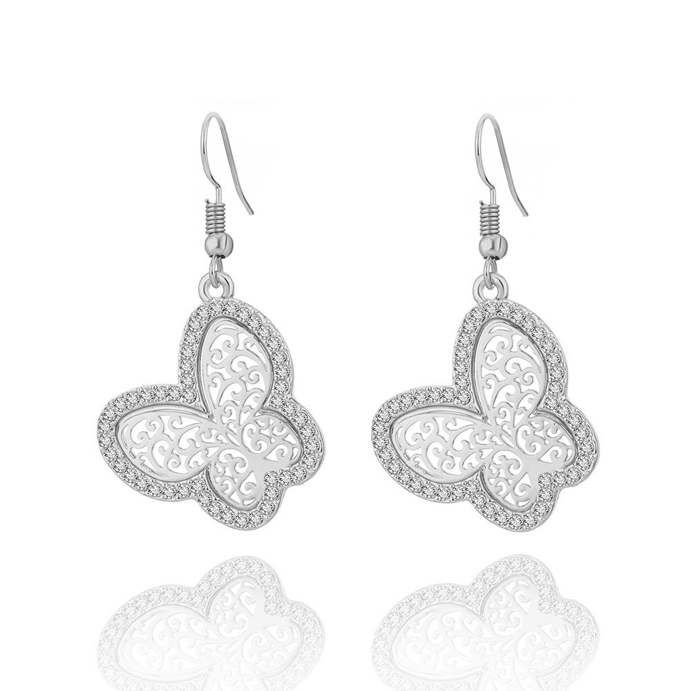 "Elegant Butterfly Earrings – New All-Match Fashion for Women"