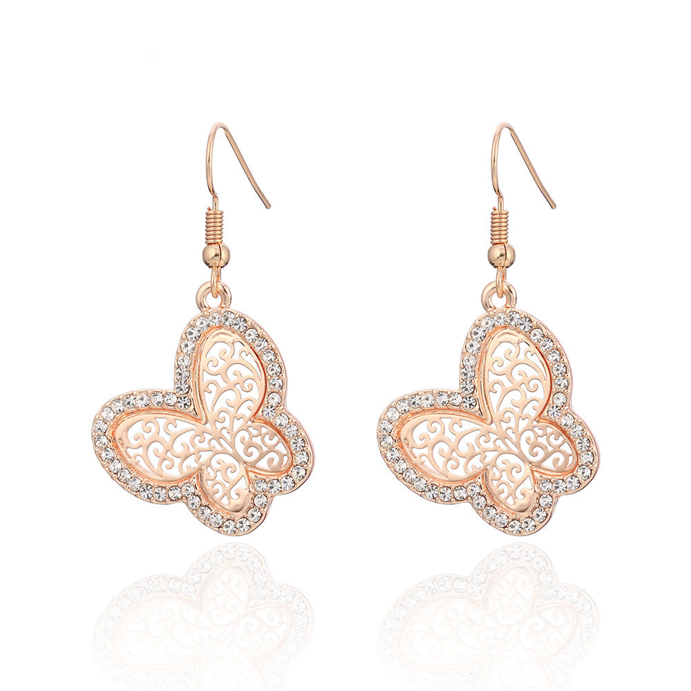 "Elegant Butterfly Earrings – New All-Match Fashion for Women"