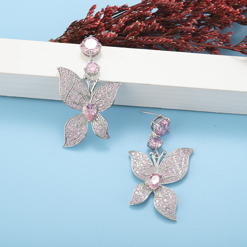 Color Butterfly Earrings Heavy Industry