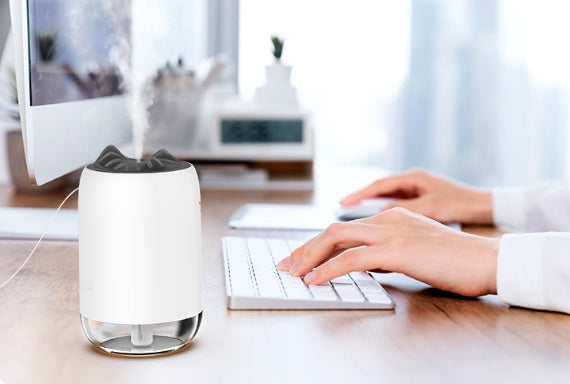 "AquaMist Glow – Mini USB Atomizer & Home Humidifier"