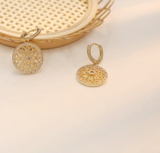 925 Silver Pin Earrings Delicate Earrings Female Earrings Fashion Earrings