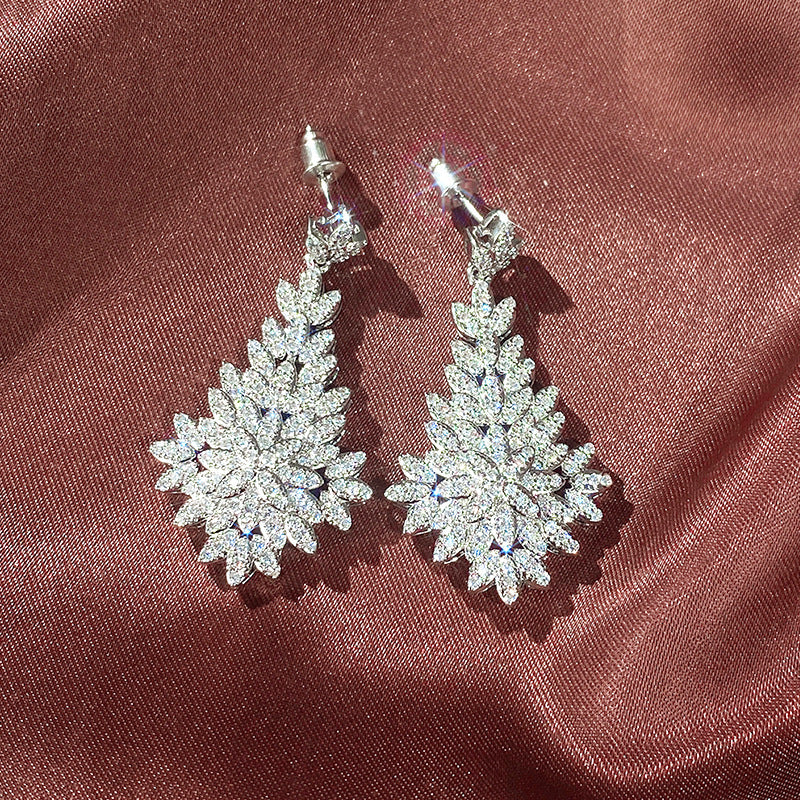 Heavy Industry Wedding Accessories Niche Earrings