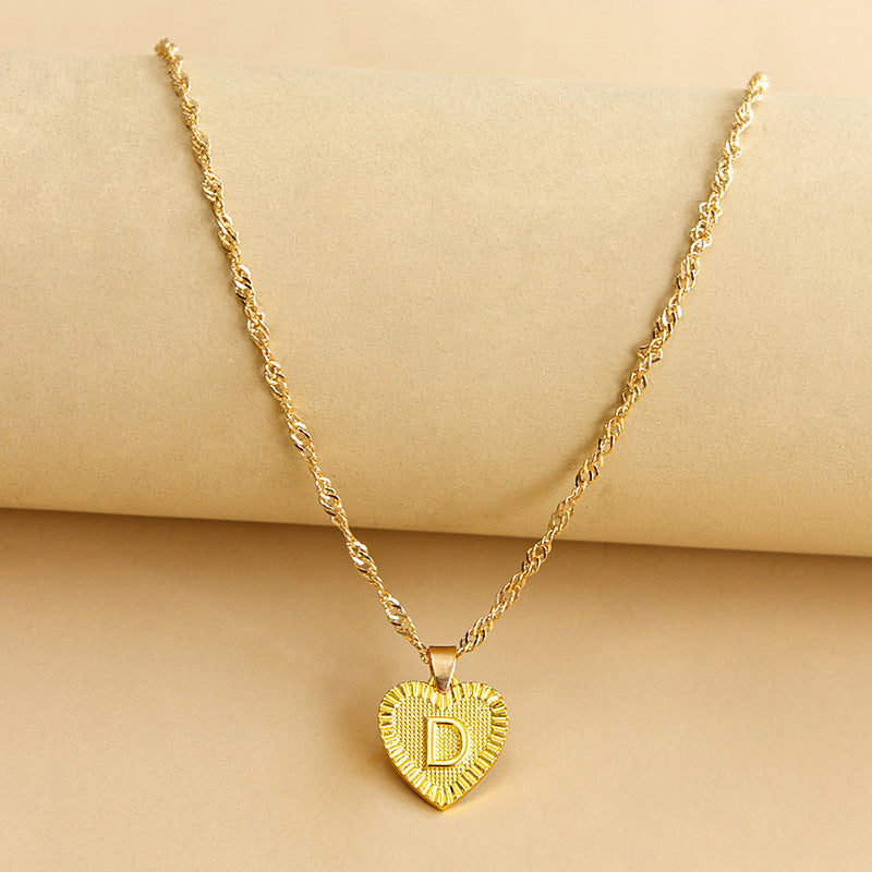 "26 English Initial Letter Pendant Necklaces for Women – Personalized Elegance for Every Style"