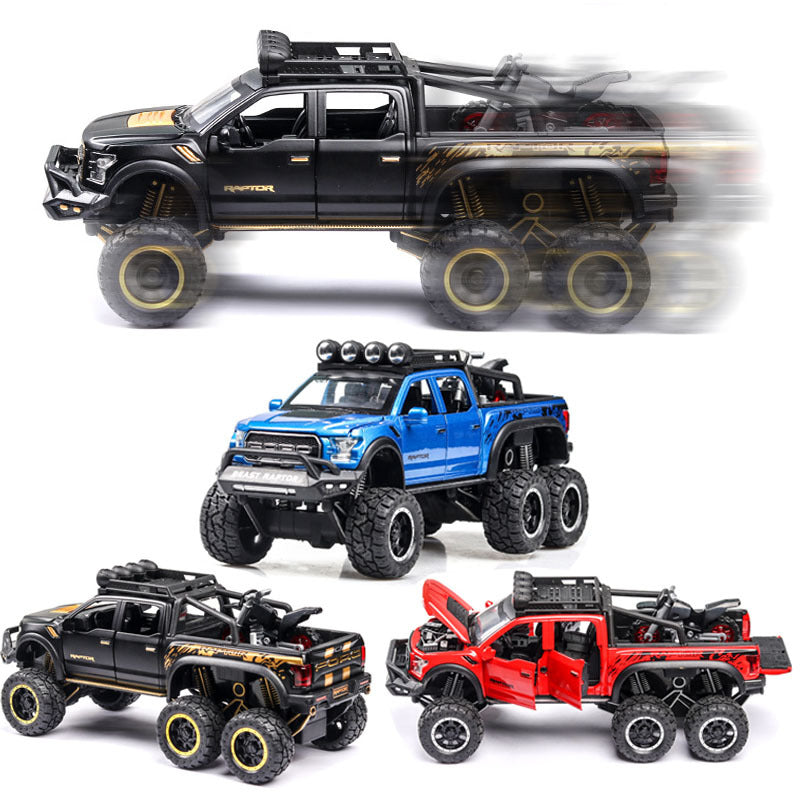 "Raptor Model Pickup Truck – Realistic Simulation SUV Toy Car for Kids"