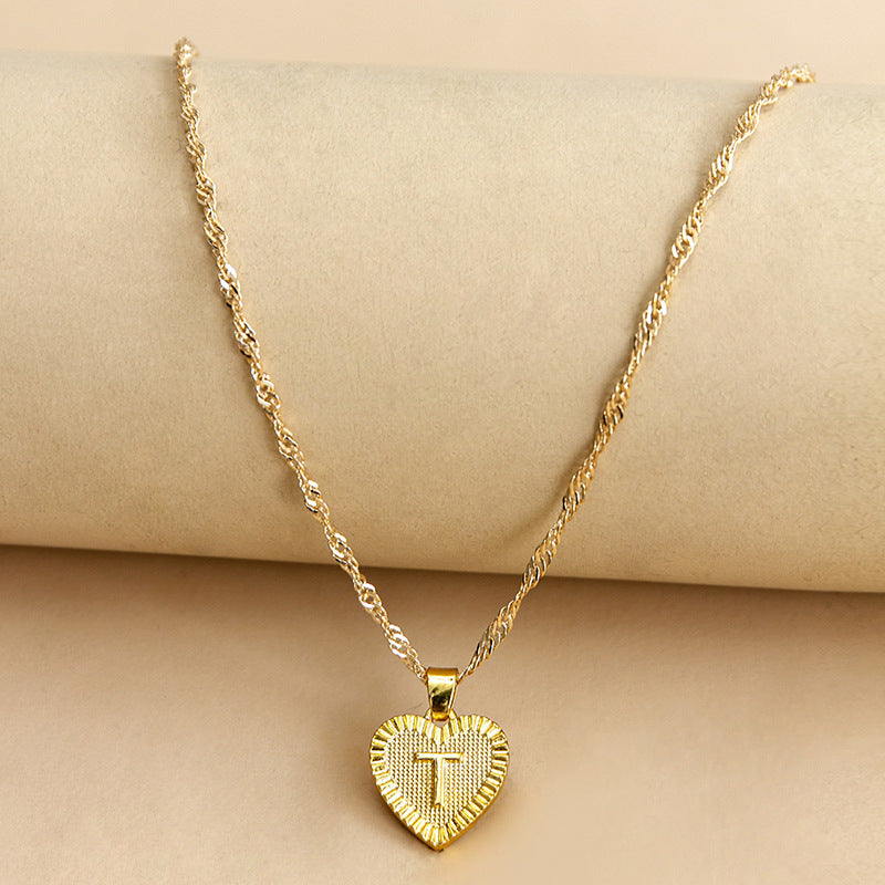 "26 English Initial Letter Pendant Necklaces for Women – Personalized Elegance for Every Style"