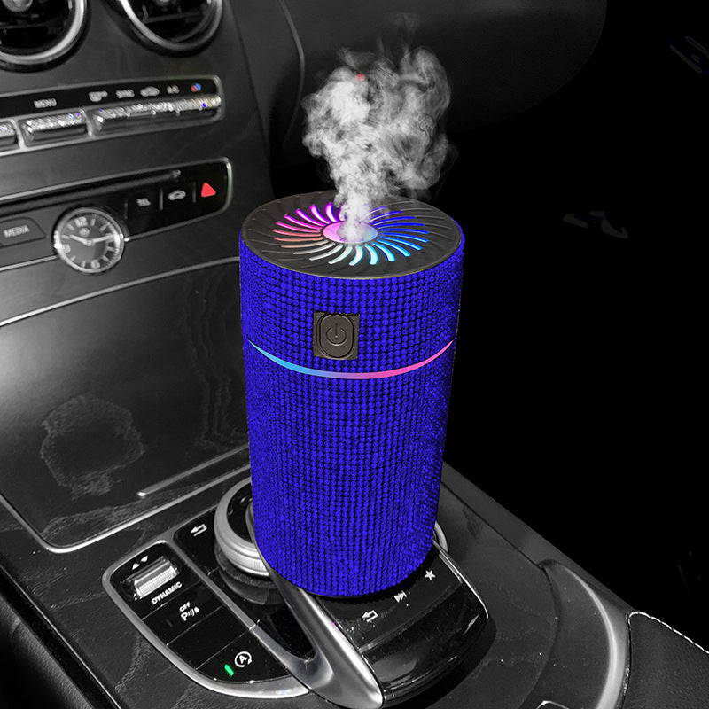 "Car Mounted Air Purification Humidifier: Compact Freshness for On-the-Go Comfort"