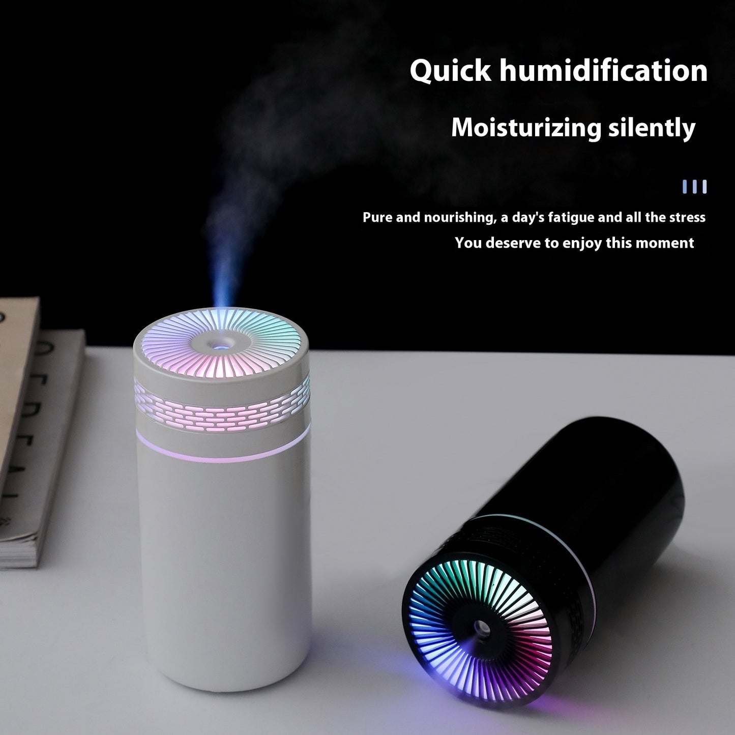 "Car Humidifier USB Desktop Mini: Portable Comfort and Hydration"