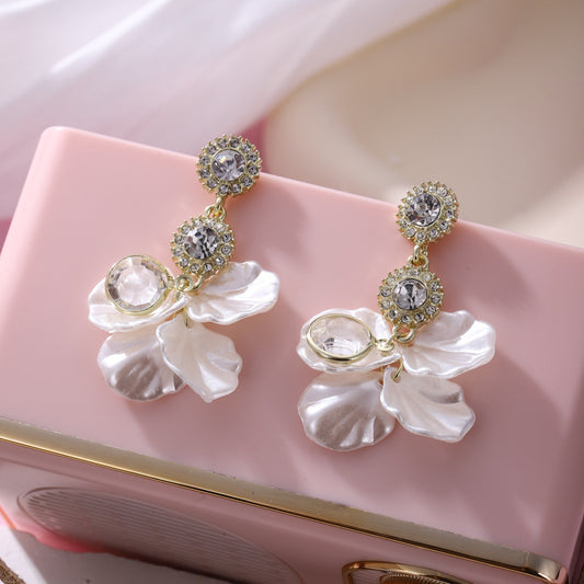 925 Silver Stud Exaggerated Earrings