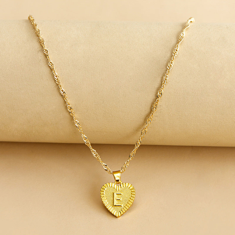 "26 English Initial Letter Pendant Necklaces for Women – Personalized Elegance for Every Style"