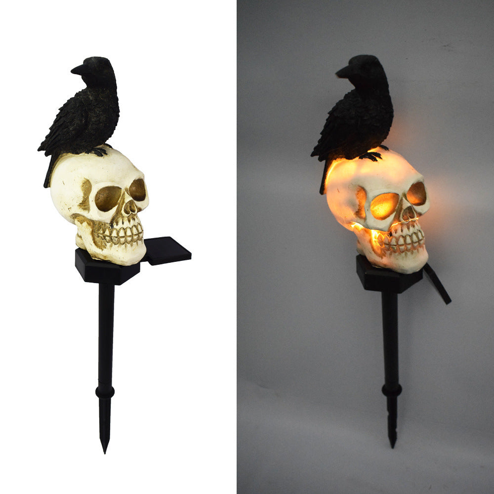 "Solar Outdoor Courtyard Pumpkin Lamp – Halloween Decorative Light"