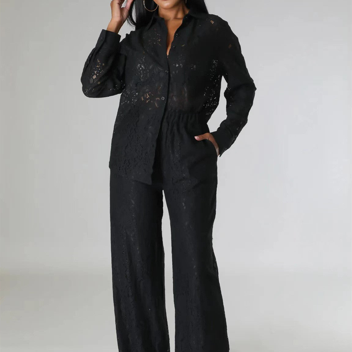 "Women's Fashion Long Sleeve Suit – Effortless Elegance Redefined"