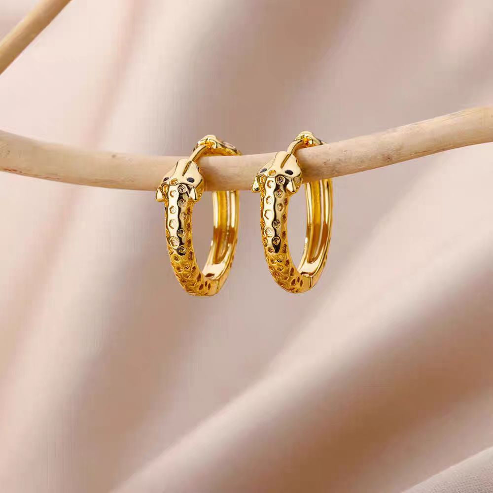 "French Exquisite Elegant Square Pleated Earrings – Geometric Sweet & Cool Style for Women"