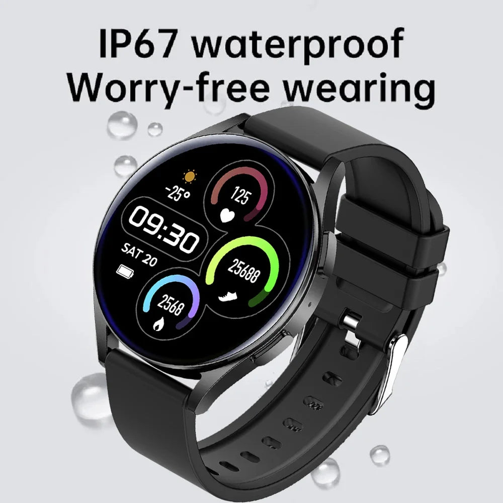 New Smartwatch 6 Men Full Touch Blood Pressure Blood Oxygen Bluetooth Call Sports Smart Watch Men Women For IOS android