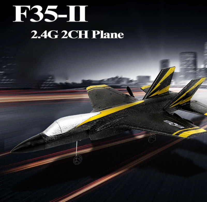 "RC Foam Aircraft SU-35 Plane – 2.4G Remote Control Glider for Kids"