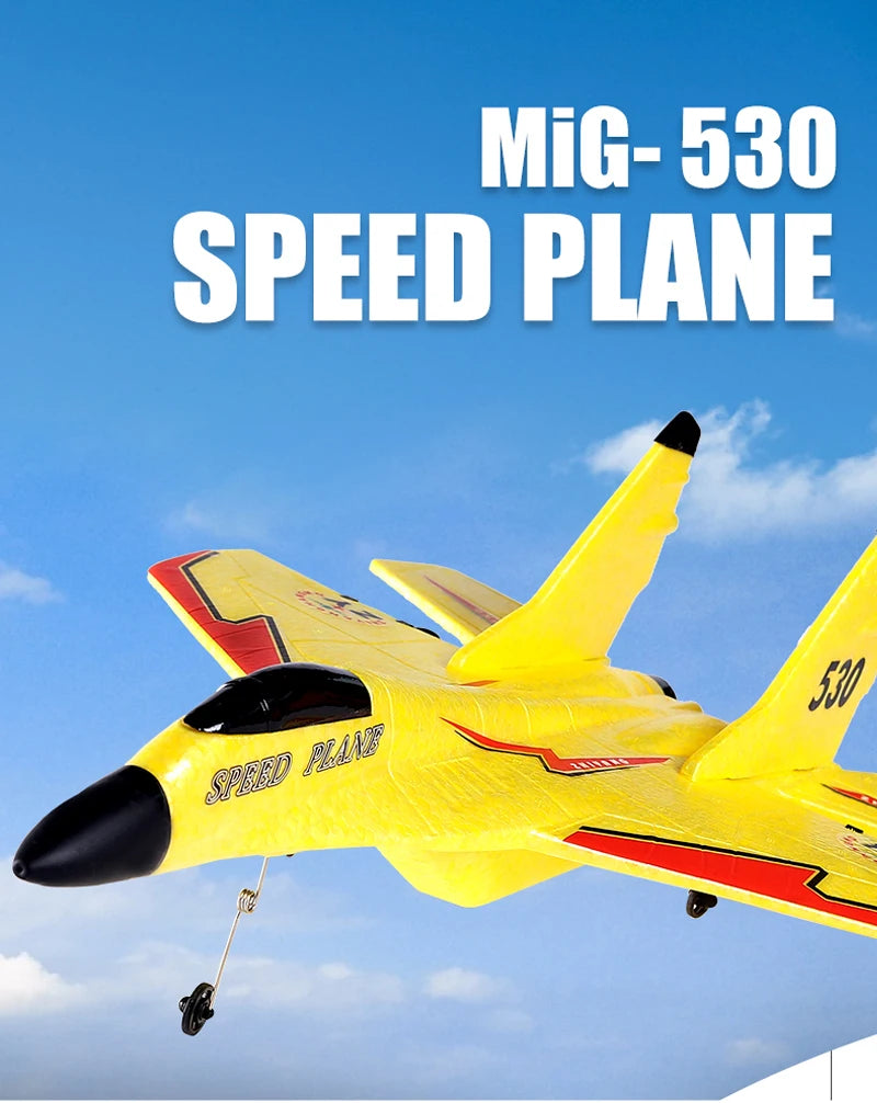 "RC Foam Aircraft SU-35 Plane – 2.4G Remote Control Glider for Kids"