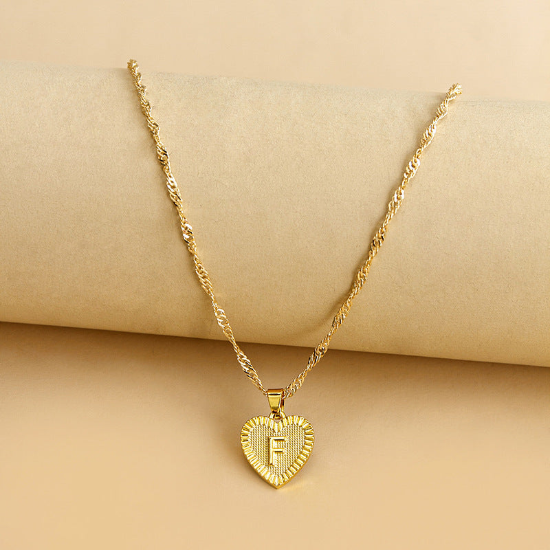 "26 English Initial Letter Pendant Necklaces for Women – Personalized Elegance for Every Style"