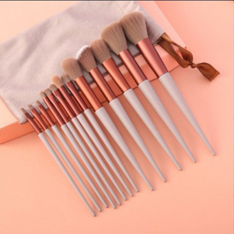 13Pcs Makeup Brush Set Make Up Concealer Brush Blush Powder Brush Eye Shadow Highlighter Foundation Brush Cosmetic Beauty Tools