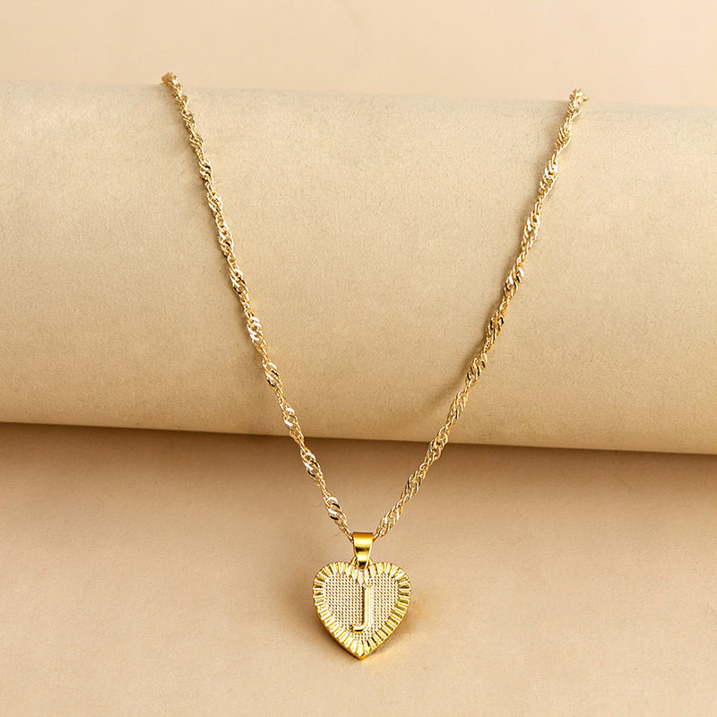 "26 English Initial Letter Pendant Necklaces for Women – Personalized Elegance for Every Style"