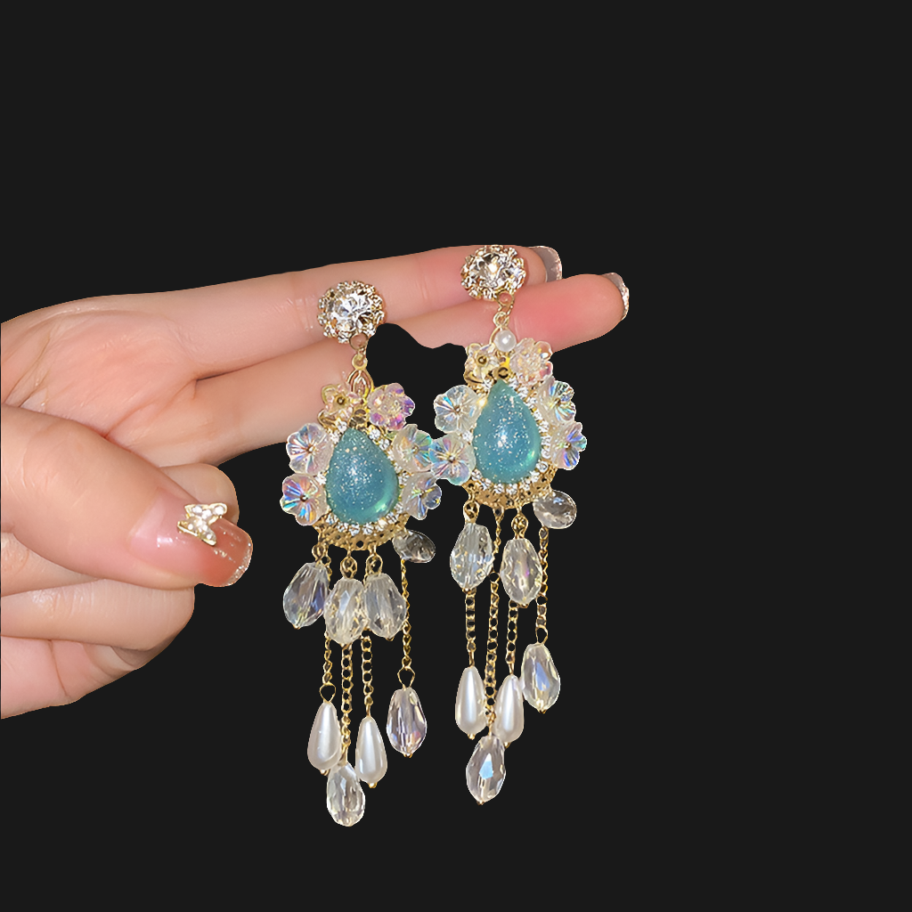 "Vintage Temperament Earrings – Retro Design for Timeless Elegance"