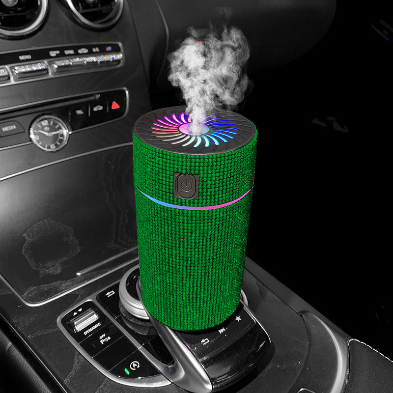 "Car Mounted Air Purification Humidifier: Compact Freshness for On-the-Go Comfort"