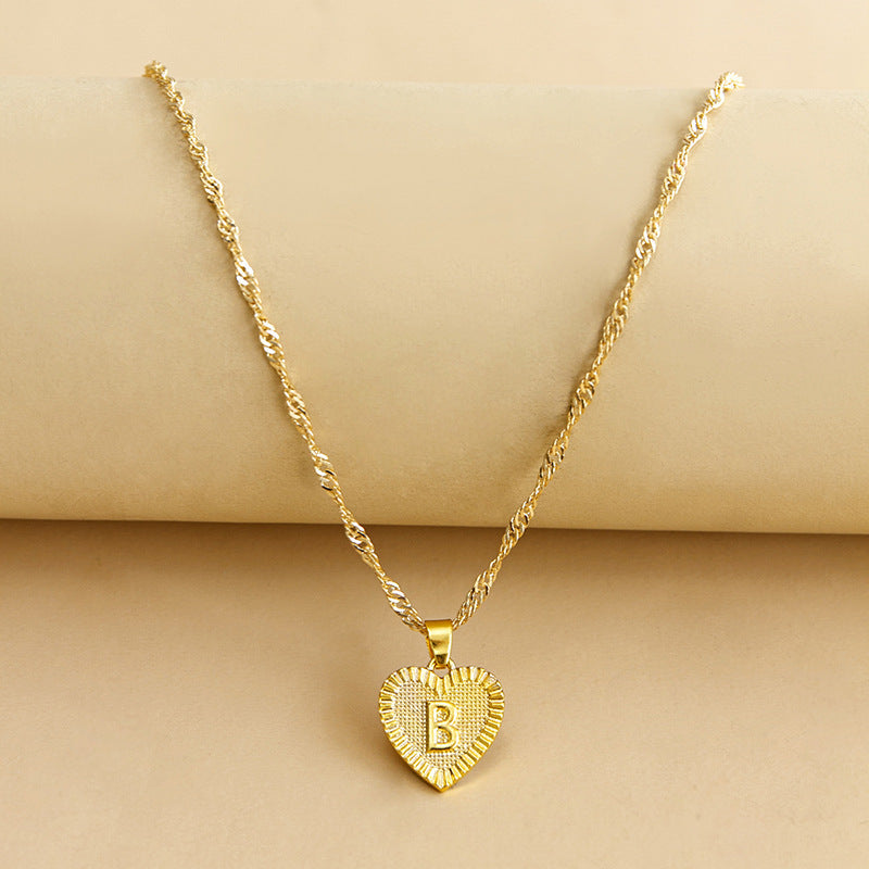 "26 English Initial Letter Pendant Necklaces for Women – Personalized Elegance for Every Style"