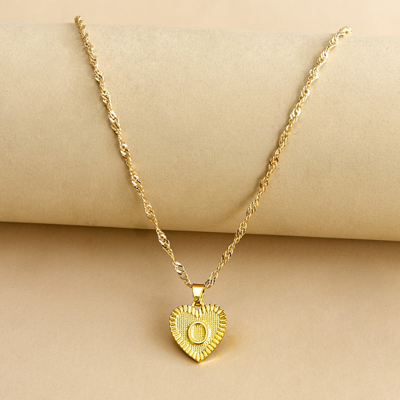 "26 English Initial Letter Pendant Necklaces for Women – Personalized Elegance for Every Style"