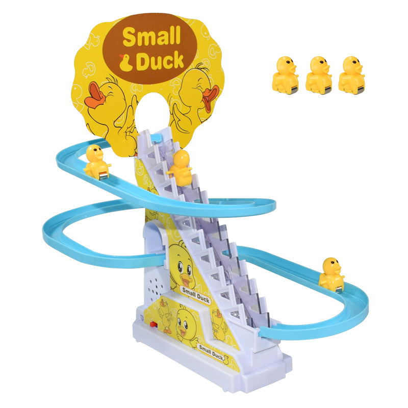 "Happy Duck Climber – Electric Stair-Climbing Duckling Toy for Kids"