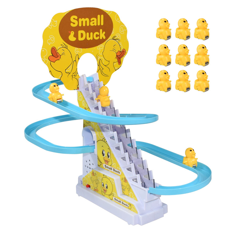 "Happy Duck Climber – Electric Stair-Climbing Duckling Toy for Kids"