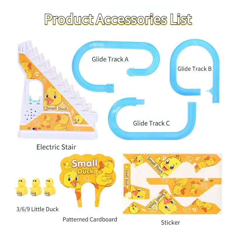 "Happy Duck Climber – Electric Stair-Climbing Duckling Toy for Kids"