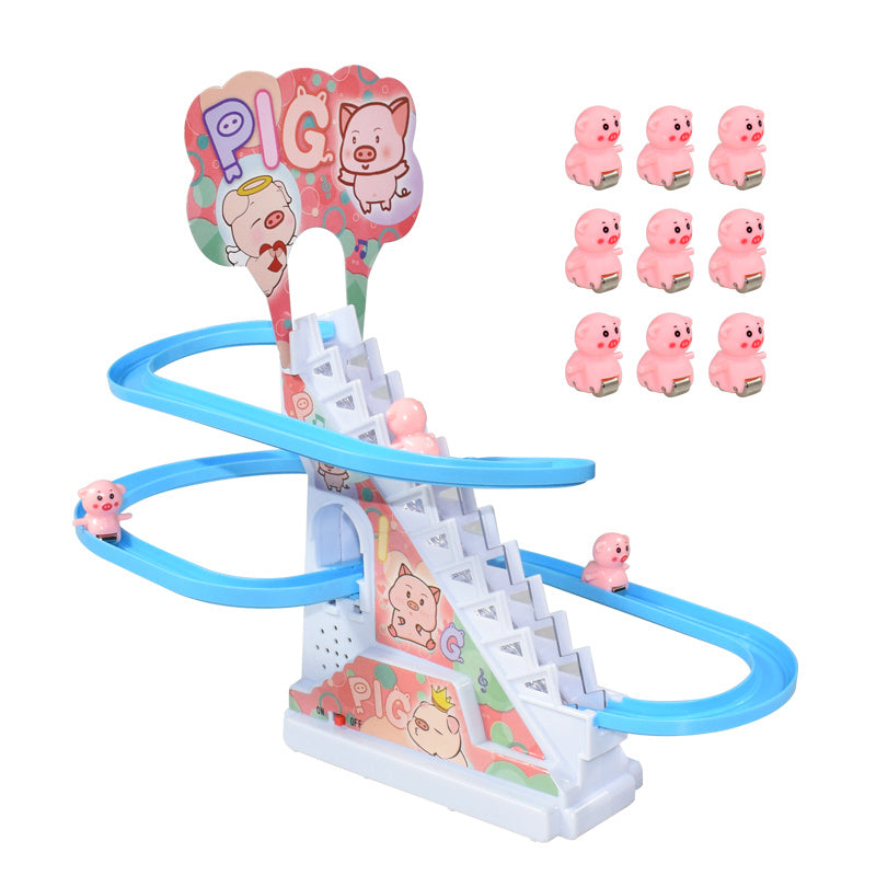 "Happy Duck Climber – Electric Stair-Climbing Duckling Toy for Kids"
