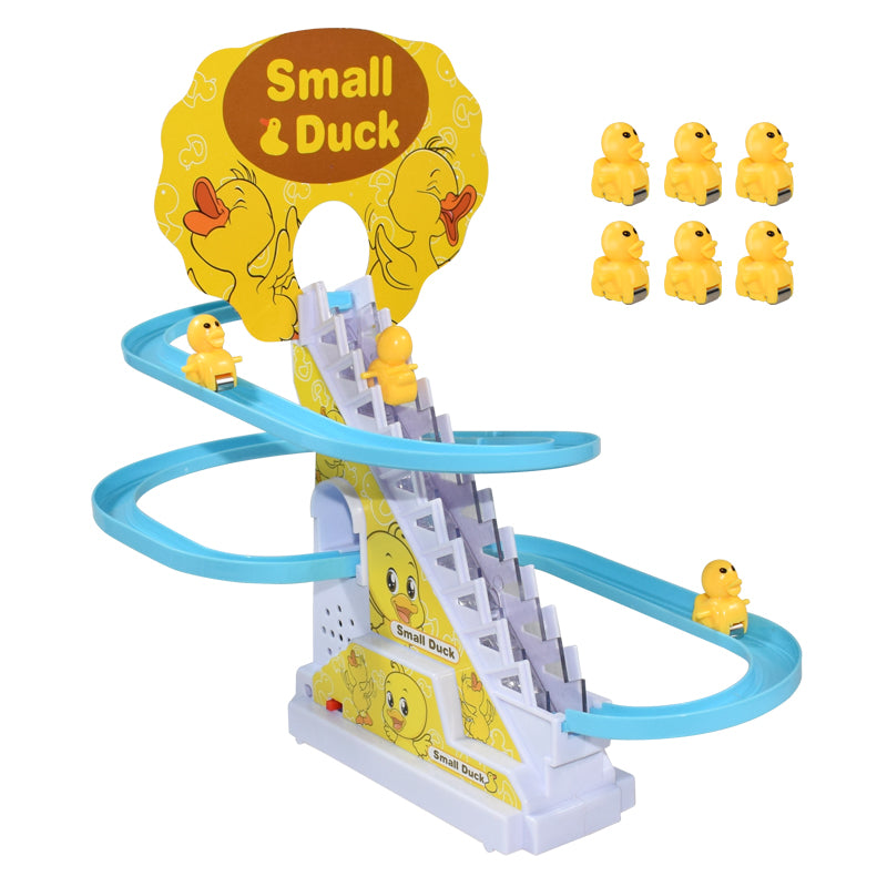 "Happy Duck Climber – Electric Stair-Climbing Duckling Toy for Kids"