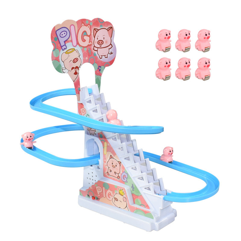 "Happy Duck Climber – Electric Stair-Climbing Duckling Toy for Kids"